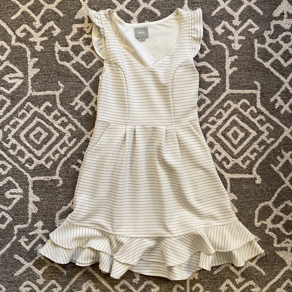 ANTHROPOLOGIE MAEVE Dress White. Size 6. NWTOT.